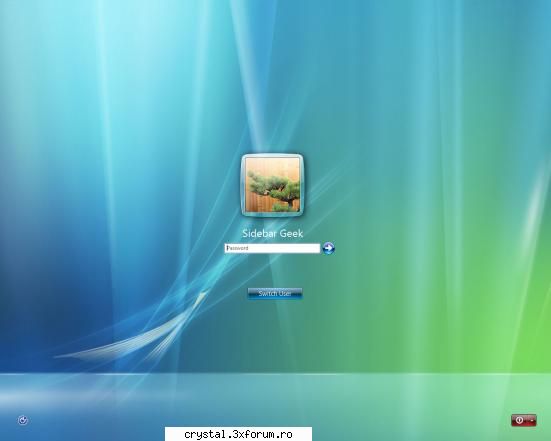 logon windows vista